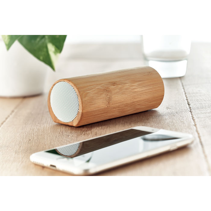Haut-parleur en bambou Haut-parleur en bambou
