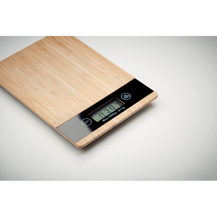 Balance de cuisine bambou ABS