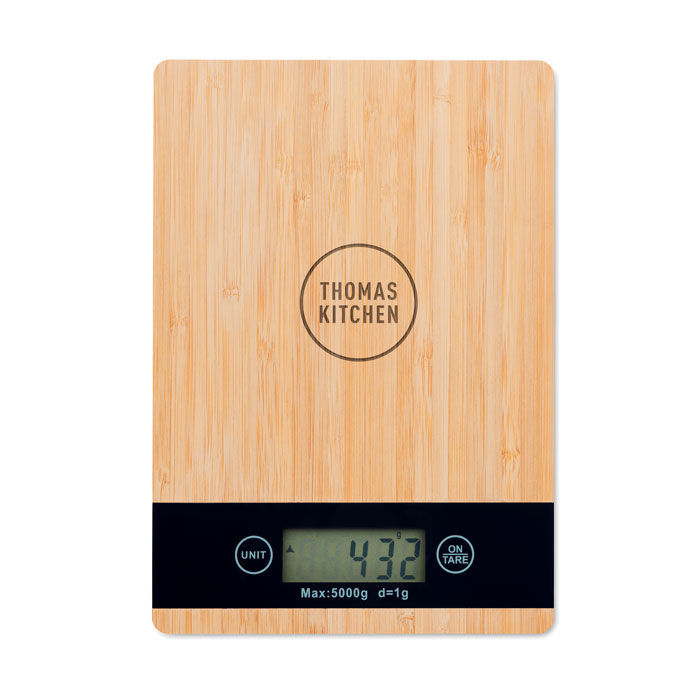 Balance de cuisine bambou ABS