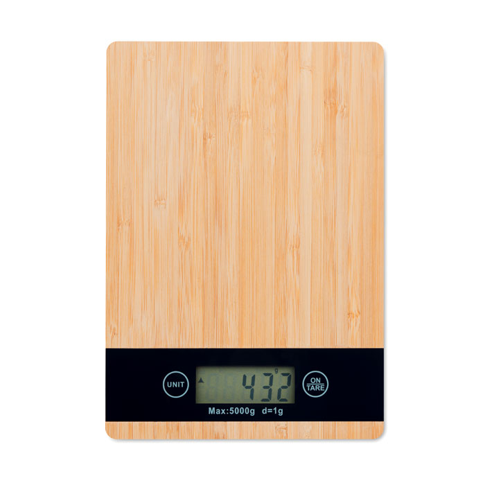 Balance de cuisine bambou ABS