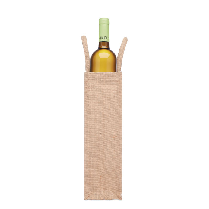 Sac en jute pour une bouteille Sac en jute pour une bouteille