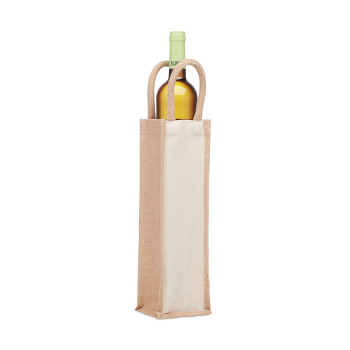 Sac en jute pour une bouteille Sac en jute pour une bouteille