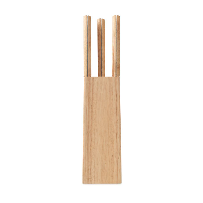 Set de 5 couteaux dans socle Set de 5 couteaux dans socle