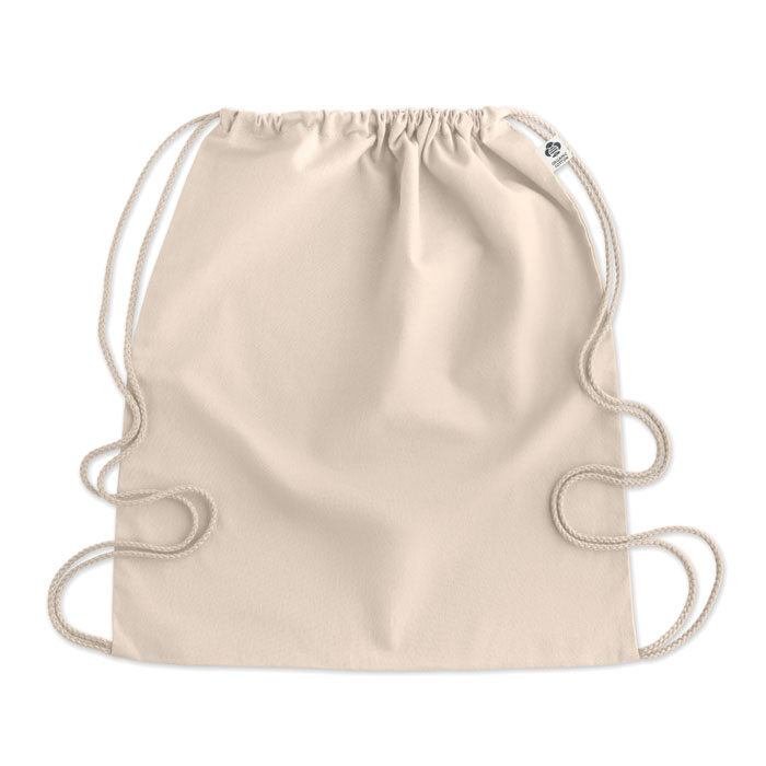 Sac à cordon en coton organique