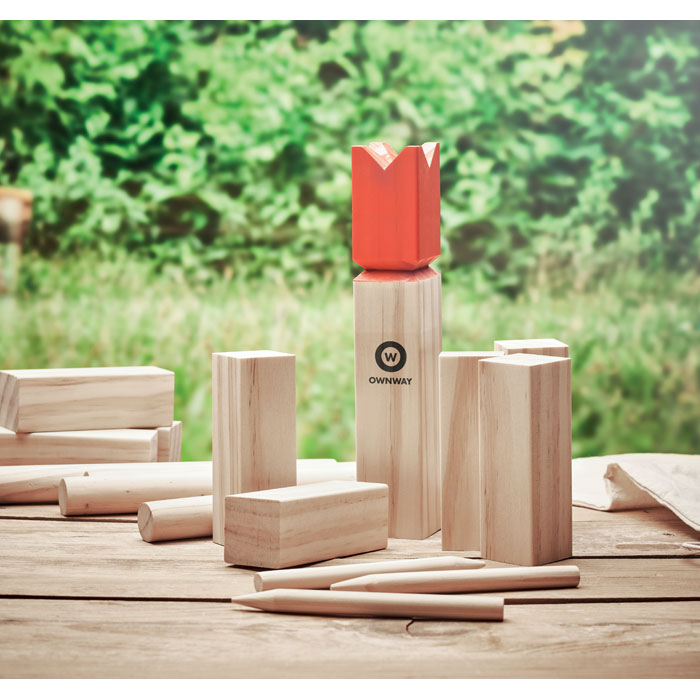 Jeu de lancer en bois de pin Jeu de lancer en bois de pin