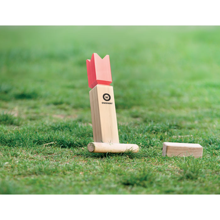 Jeu de lancer en bois de pin Jeu de lancer en bois de pin