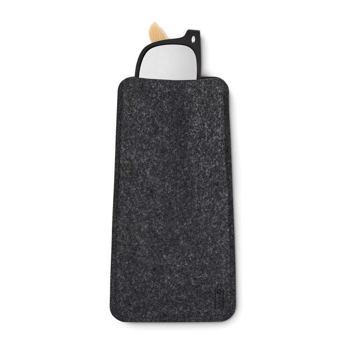 Etui à lunettes en feutre RPET