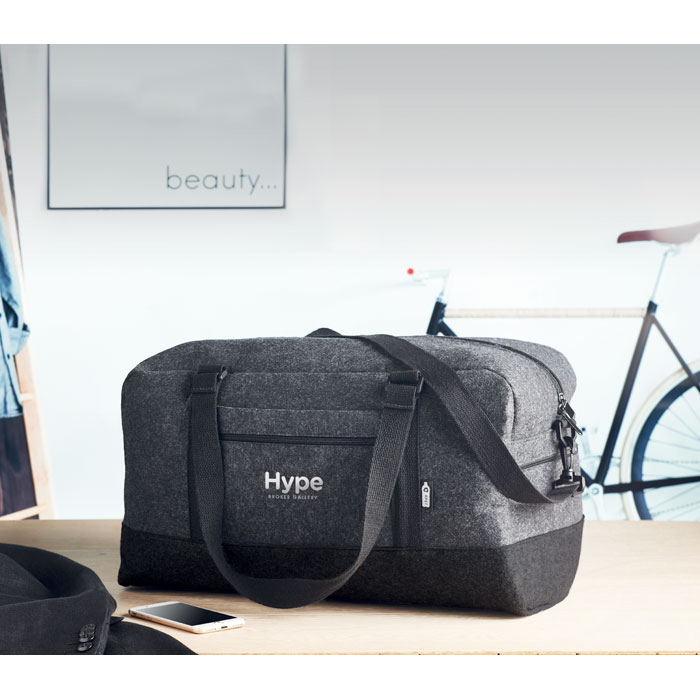 Sac de week-end en feutre RPET Sac de week-end en feutre RPET