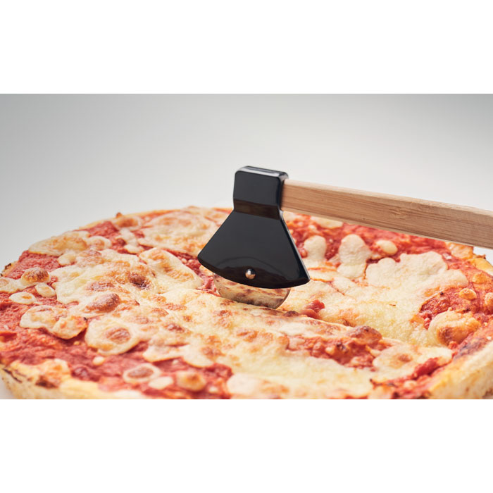 Coupe-pizza manche en bambou Coupe-pizza manche en bambou