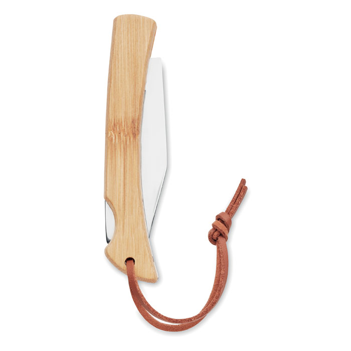 Couteau pliable en bambou Couteau pliable en bambou