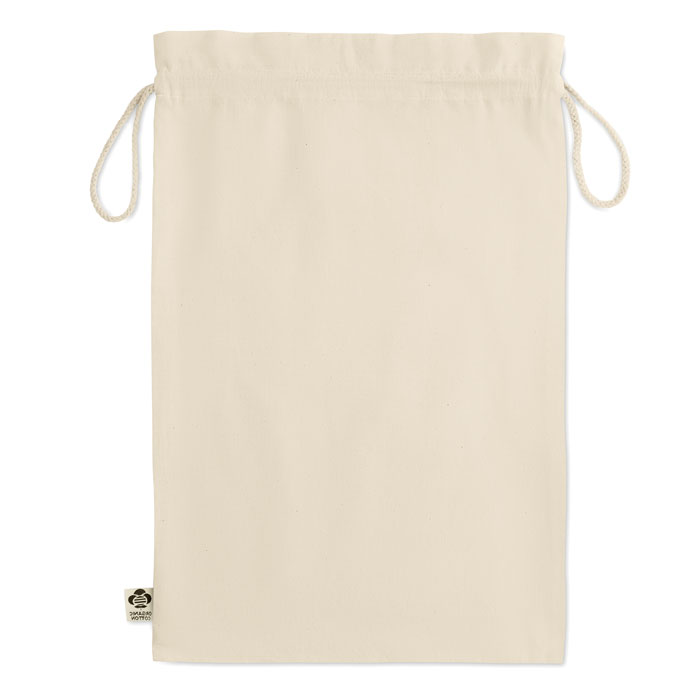 Sac cadeau coton biologique L Sac cadeau coton biologique L