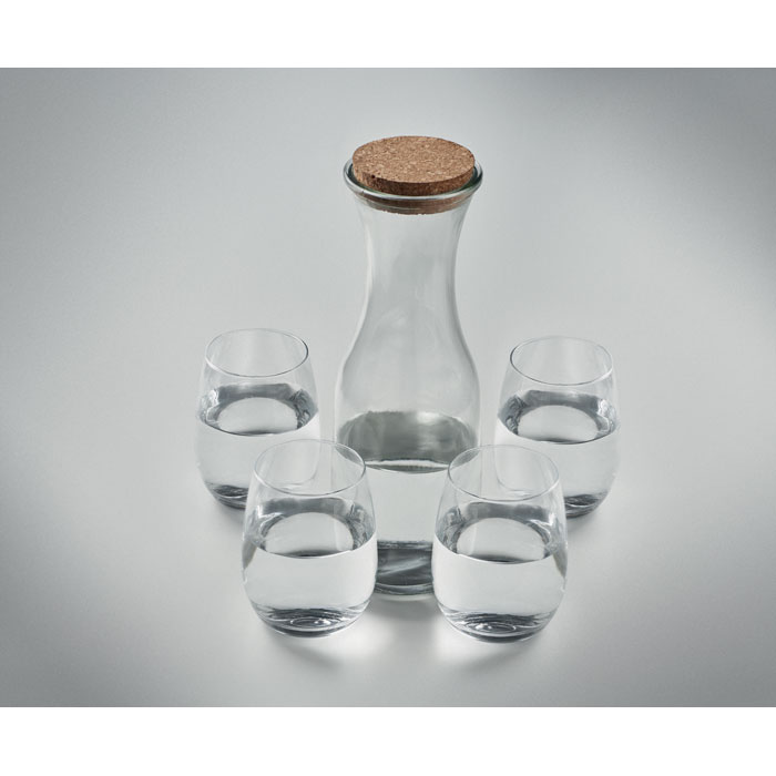 Set de boisson en verre recyclé Set de boisson en verre recyclé