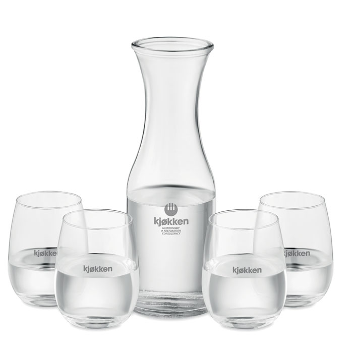 Set de boisson en verre recyclé Set de boisson en verre recyclé