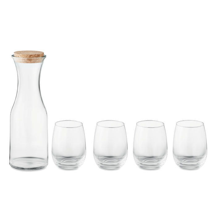Set de boisson en verre recyclé Set de boisson en verre recyclé