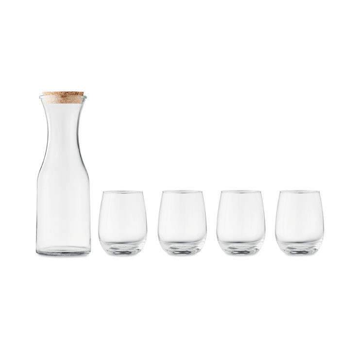 Set de boisson en verre recyclé Set de boisson en verre recyclé