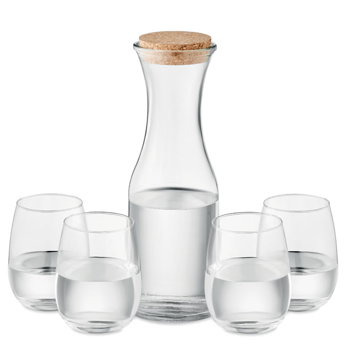 Set de boisson en verre recyclé Set de boisson en verre recyclé