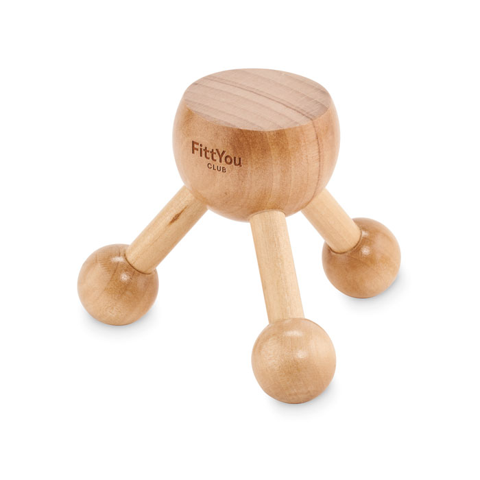 Masseur à main en bois