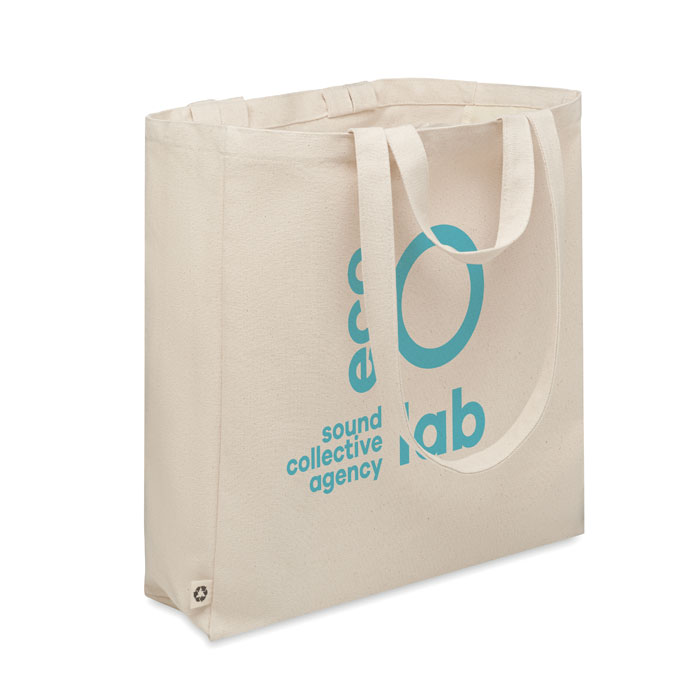 Sac shopping en coton recyclé Sac shopping en coton recyclé
