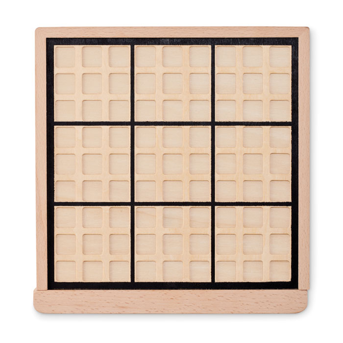 Jeu de plateau sudoku en bois Jeu de plateau sudoku en bois