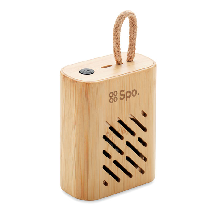 Haut-parleur sans fil bambou 3W Haut-parleur sans fil bambou 3W
