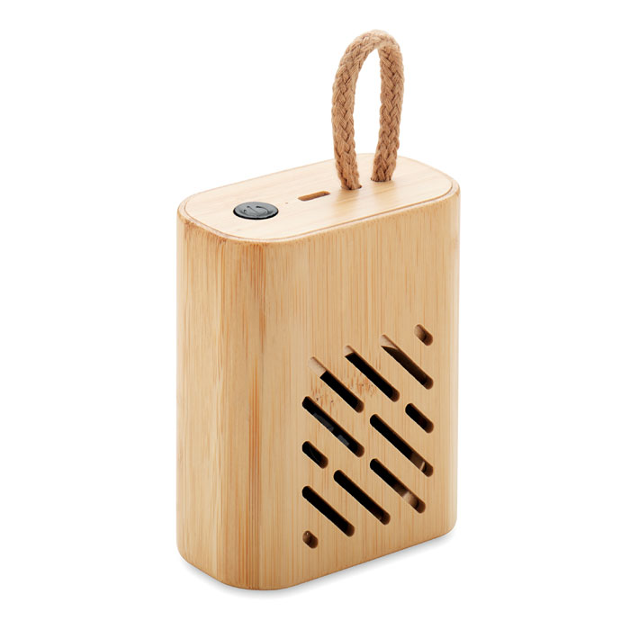 Haut-parleur sans fil bambou 3W Haut-parleur sans fil bambou 3W