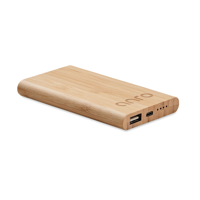 Powerbank bambou de 4000 mAh Powerbank bambou de 4000 mAh