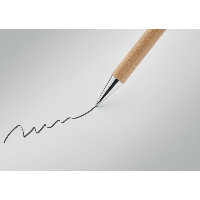 Stylo bille twist en bambou Stylo bille twist en bambou