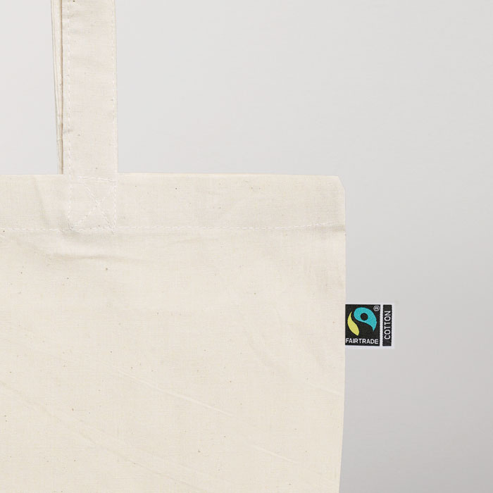 Sac shopping en coton Fairtrade