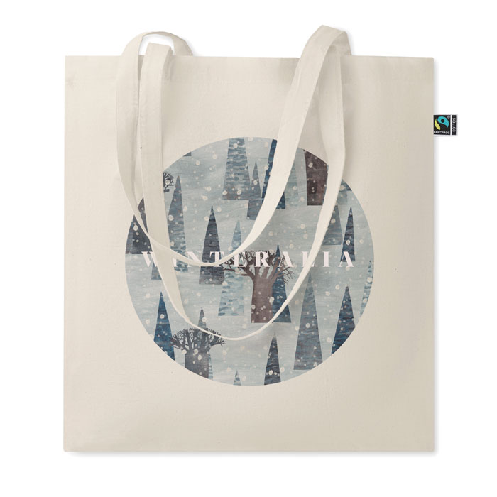 Sac shopping en coton Fairtrade