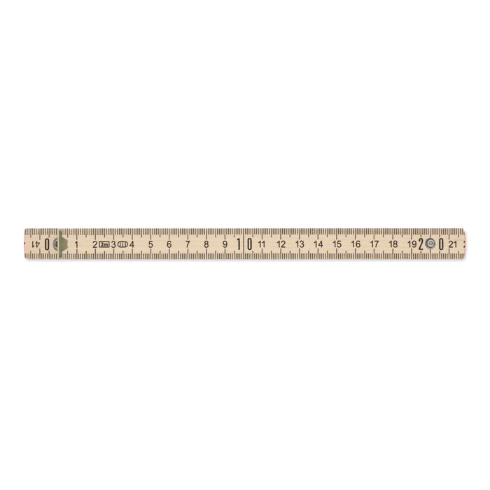 Règle de charpentier en bois 2m Règle de charpentier en bois 2m