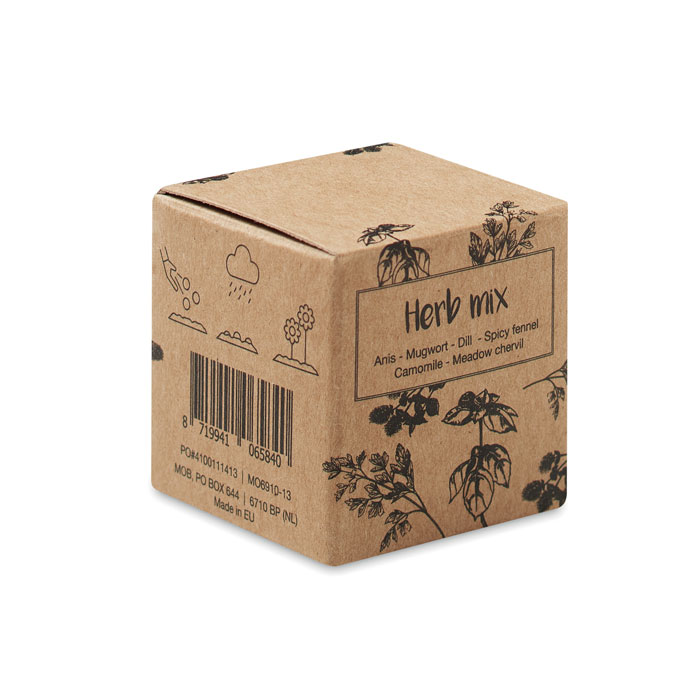 Bombe de graines d'herbes