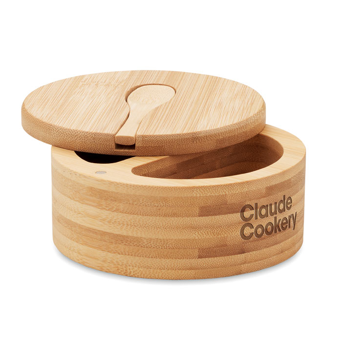 Boîte à sel et poivre bambou Boîte à sel et poivre bambou