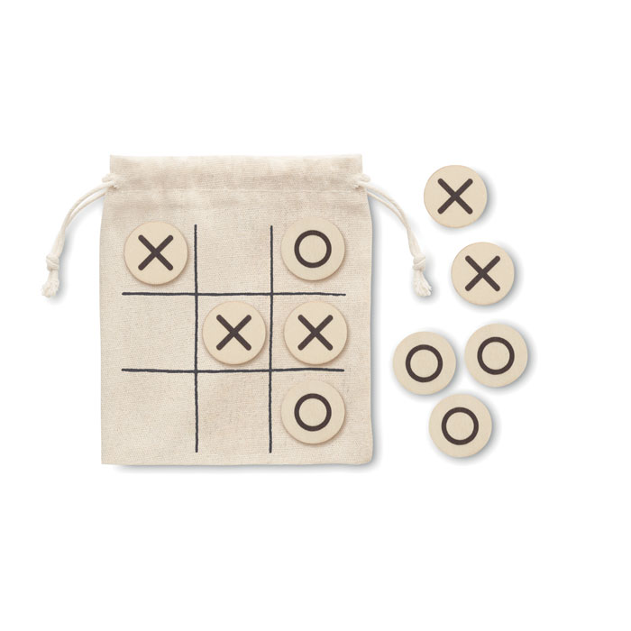 Jeu de morpion en bois