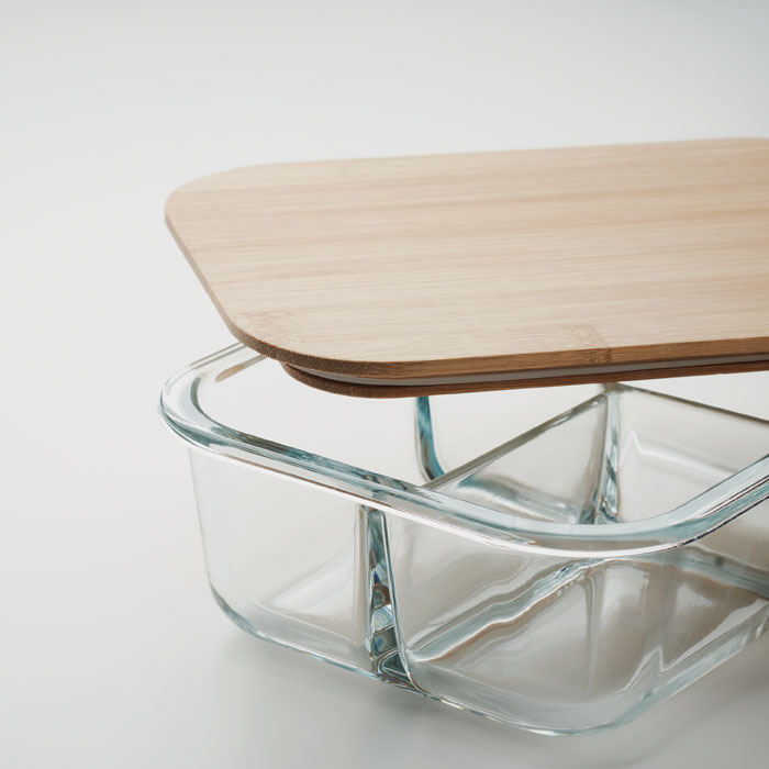 Lunchbox en verre et bambou Lunchbox en verre et bambou