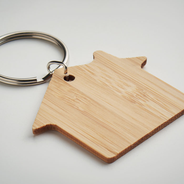 Porte-clés maison bambou Porte-clés maison bambou