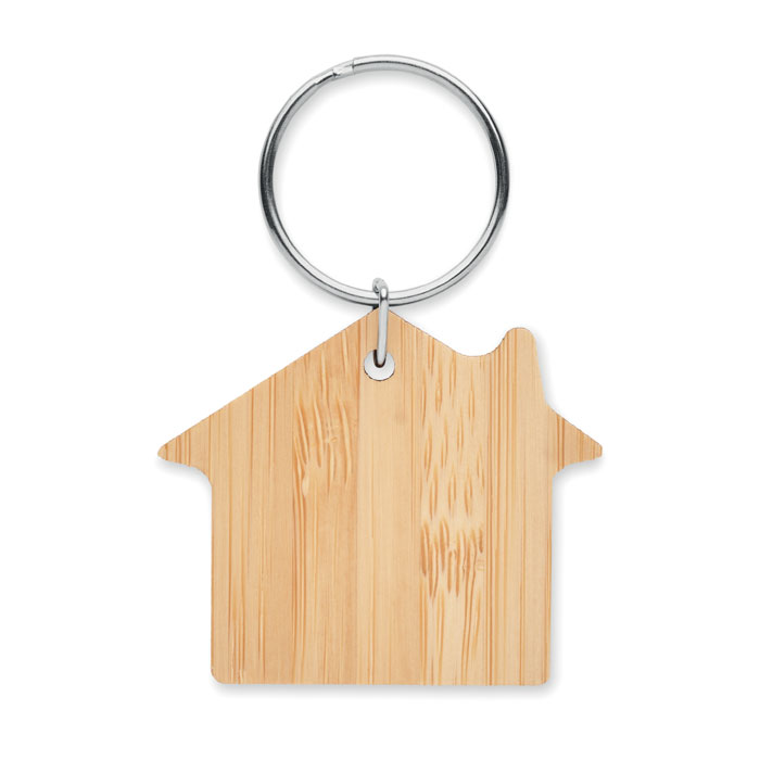 Porte-clés maison bambou Porte-clés maison bambou