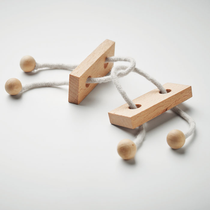 Casse-tête en bois rectangle Casse-tête en bois rectangle