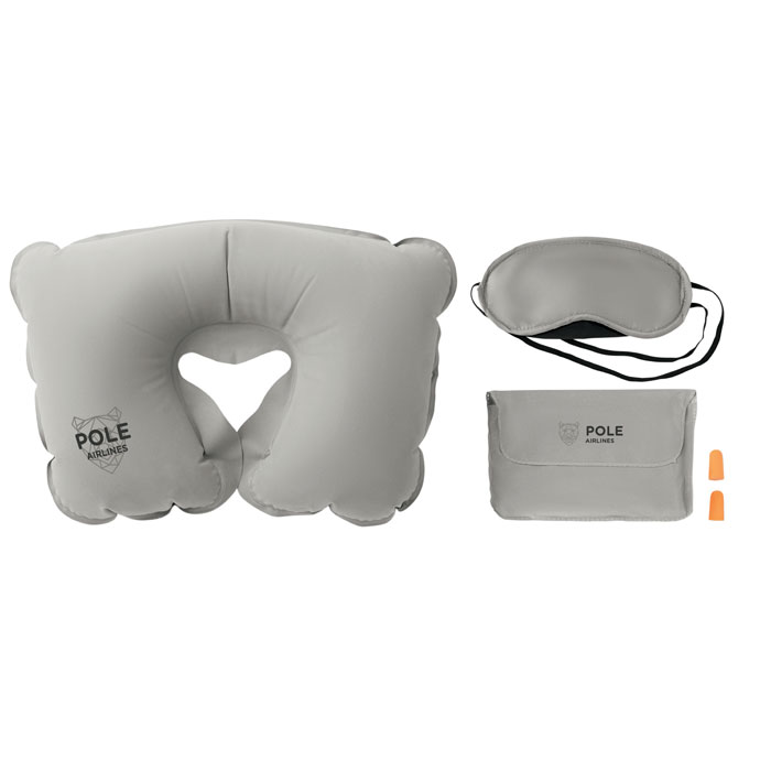 Set oreiller, masque, bouchons Set oreiller, masque, bouchons