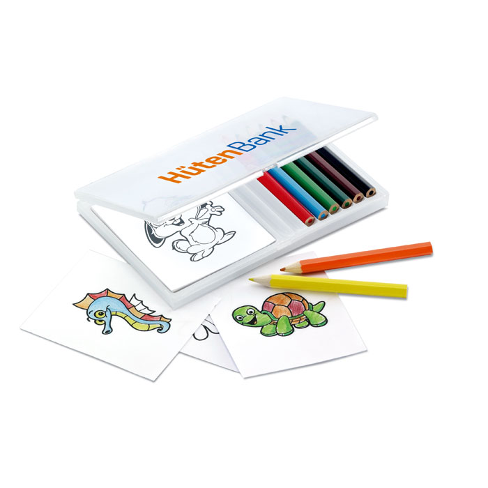 Set crayons de couleur en bois Set crayons de couleur en bois