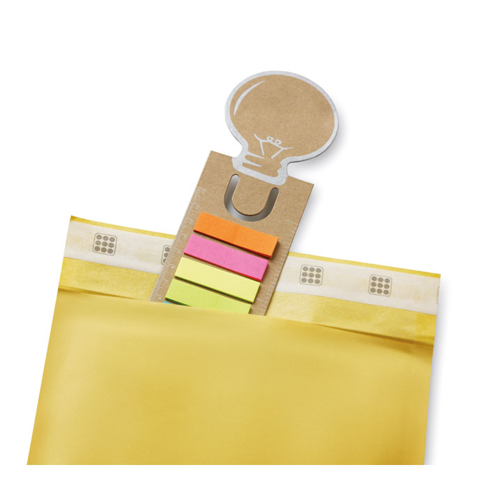 Signet avec stickers mémo
