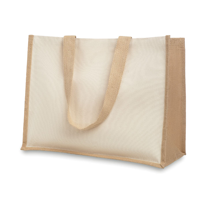 Sac de courses en toile de jute et Sac de courses en toile de jute et
