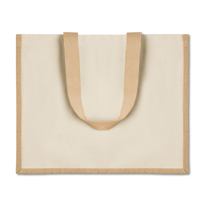 Sac de courses en toile de jute et Sac de courses en toile de jute et