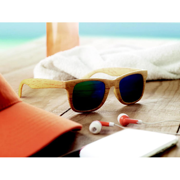 Lunettes monture effet bois Lunettes monture effet bois