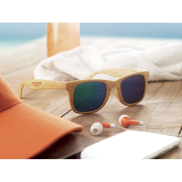 Lunettes monture effet bois Lunettes monture effet bois