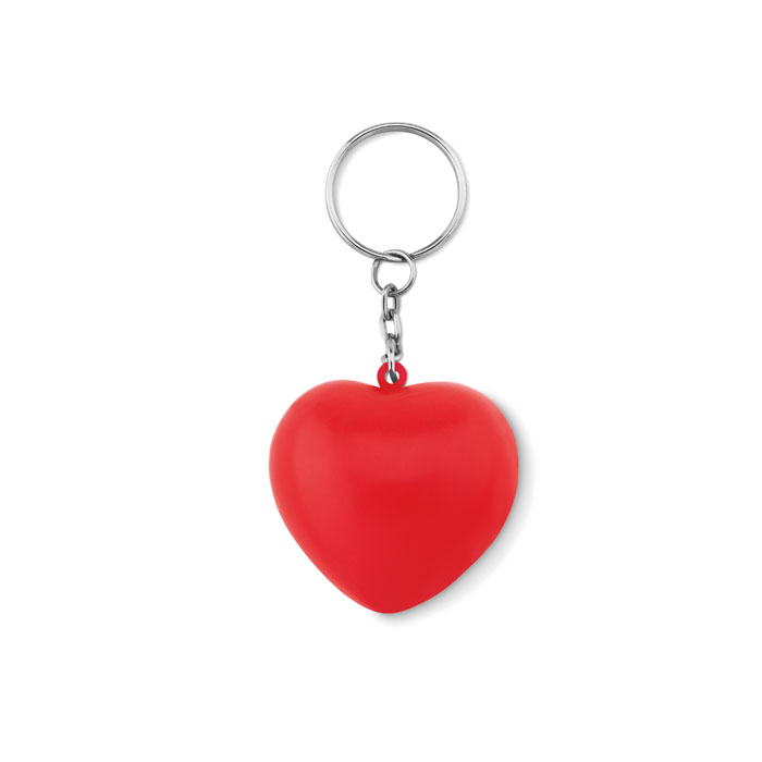 Porte-clés en PU forme cœur Porte-clés en PU forme cœur