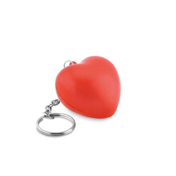 Porte-clés en PU forme cœur Porte-clés en PU forme cœur