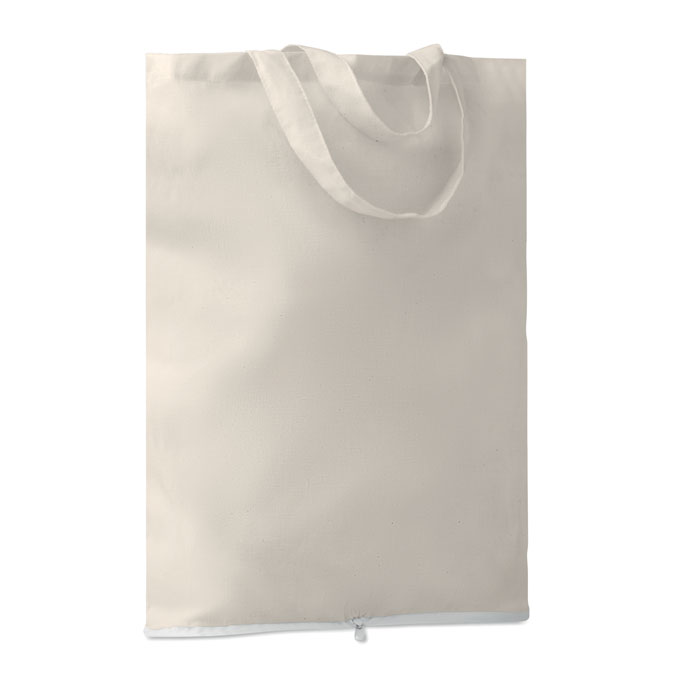 Sac shopping pliable en coton Sac shopping pliable en coton