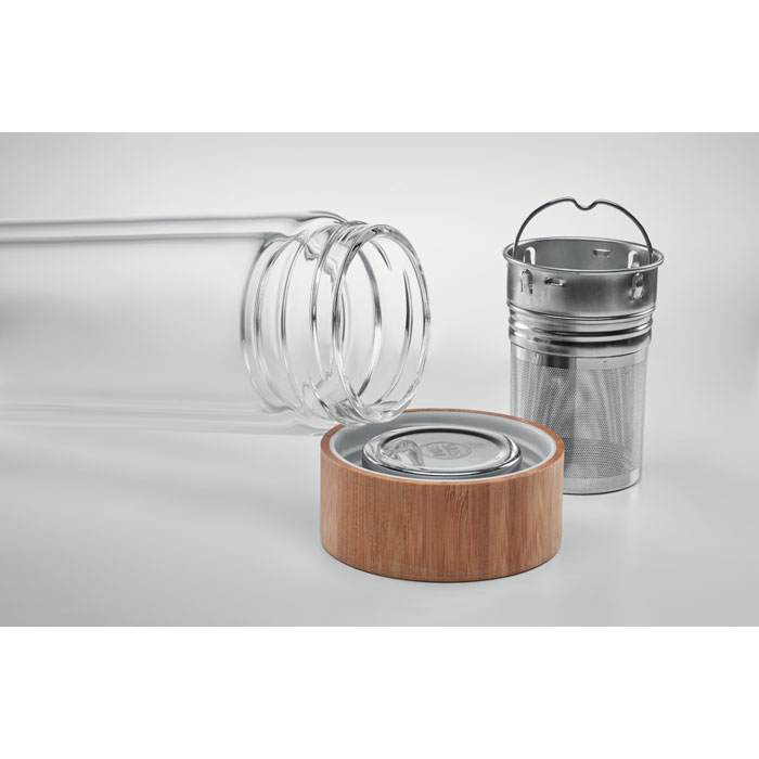 Gourde double paroi verre 420ml