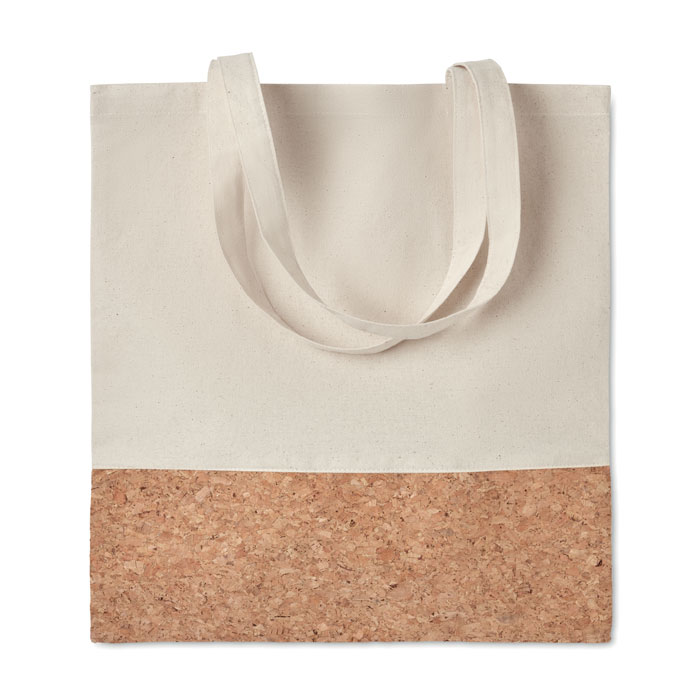 Sac à provisions avec liège. Sac à provisions avec liège.