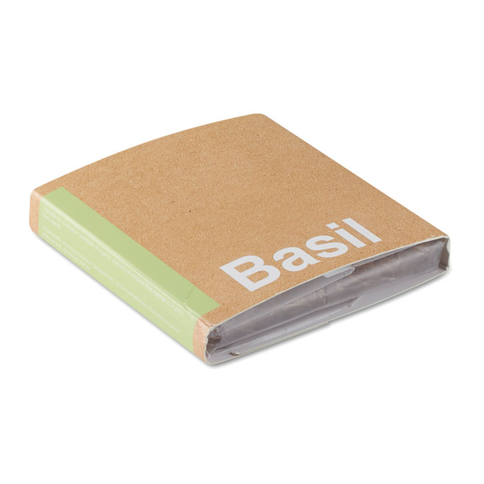 Substrat avec graines Basilic. Substrat avec graines Basilic.